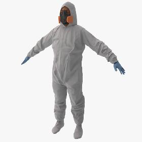 Hazmat Worker Rigged